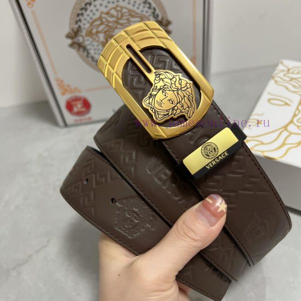 Versace. VersaceMaterial: Leather Belt with 100% Head Layer. The leather belt is guaranteed ss0rvacw