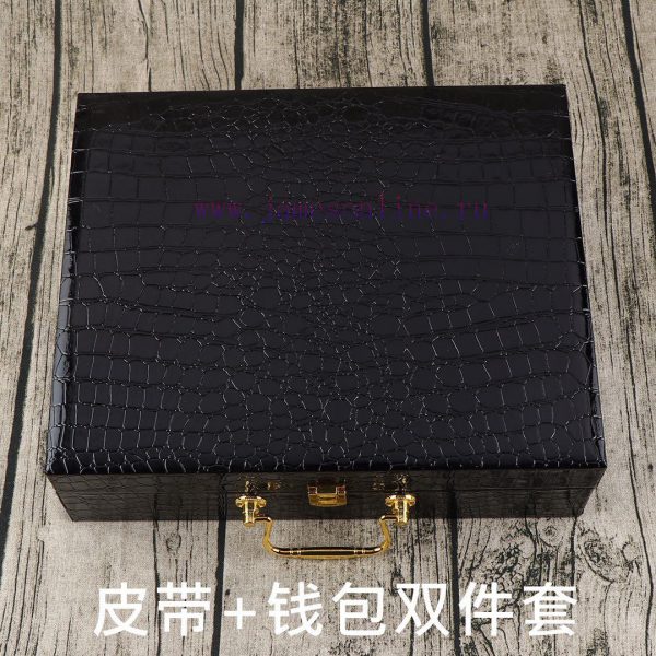 LV. Yiluweideng two-piece setWooden box, belt+wallet, two-piece setGrade: Italian imported 1 vlofeyrp - Image 10
