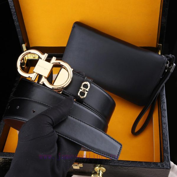 MADE IN ITALYWooden box with accompanying picturesFilag Curtain Belt+Wallet SetBuckle materi 7tnl8us3 - Image 11