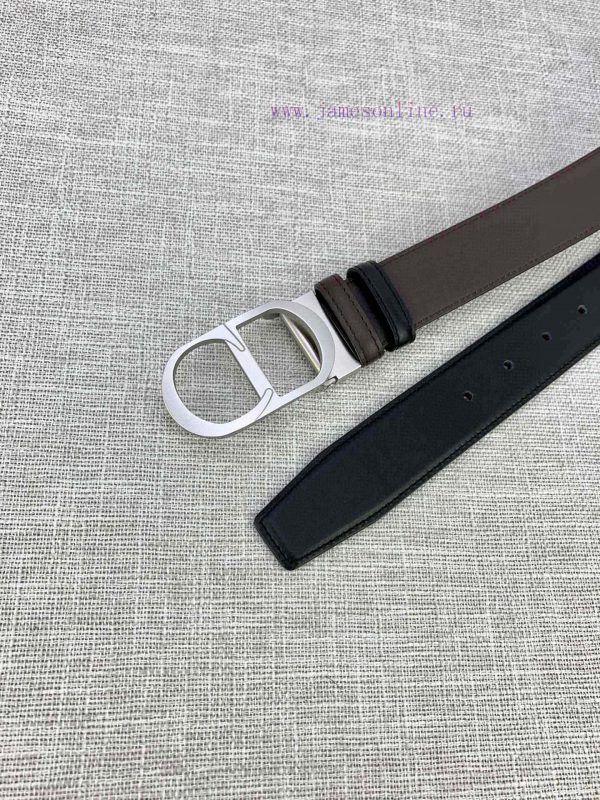 3.5cm width Dior grain textured cowhide "CD" belt, paired with CD buckle, plain grain textur 3iimtti8 - Image 19