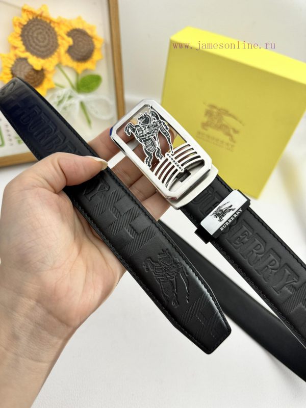 Burberry automatic beltMaterial: Leather Belt with 100% Head Layer. The leather belt is guar mwpf4990 - Image 4