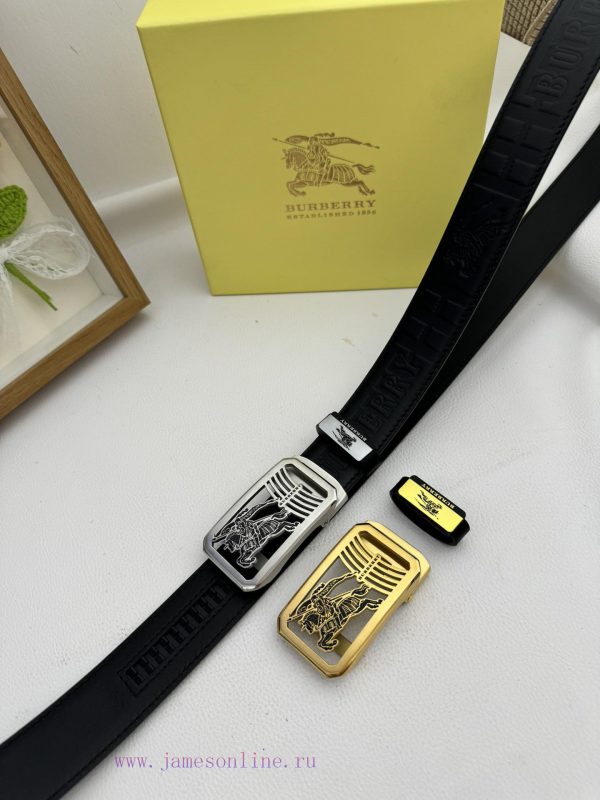 Burberry automatic beltMaterial: Leather Belt with 100% Head Layer. The leather belt is guar 29fuzouk - Image 10