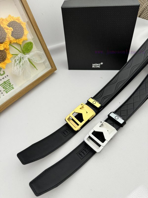Montblanc Automatic BeltMaterial: Leather Belt with 100% Head Layer. The leather belt is gua j9ny64dj