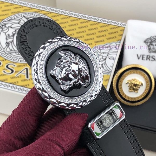 Double buckle head set can be fastened individuallyDelivery and Purchasing Gift BoxVERSACE D ym9lgx55