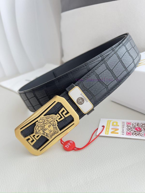 Versace. Versace Belt and BeltsHanging buckle, classic human head made of pure steel materia dsx5jto6