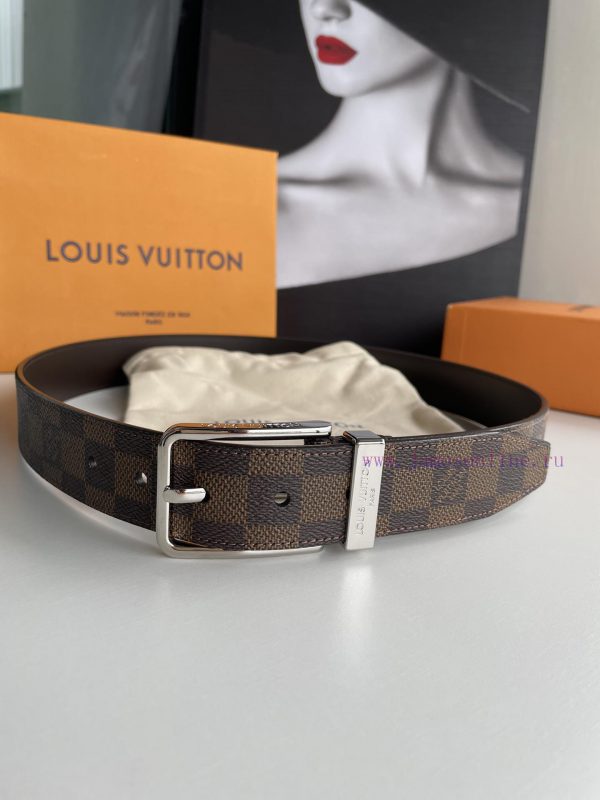 Belt and belt LV 3.5cm wide, a brand new entry-level style, enriches the canvas belt series, u8z51ehe - Image 3