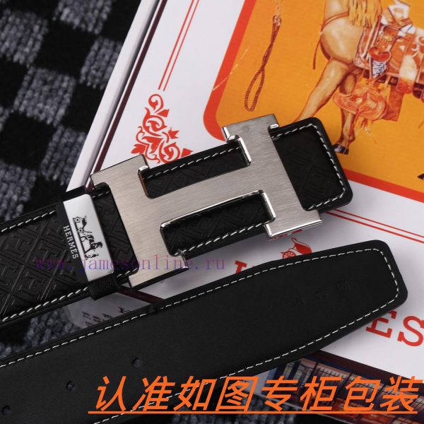 Men's belt HermesMen's leather belt is made of 100% head layer cowhide, ensuring that the 24 kv4rn3j7 - Image 6