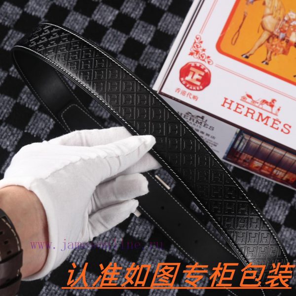 Men's belt HermesMen's leather belt is made of 100% head layer cowhide, ensuring that the 24 kv4rn3j7 - Image 9