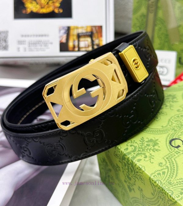 Belt Gucci Gucci automatic buckle-Belt replica Gucci The automatic belt series is made of 10 4xwj8aau