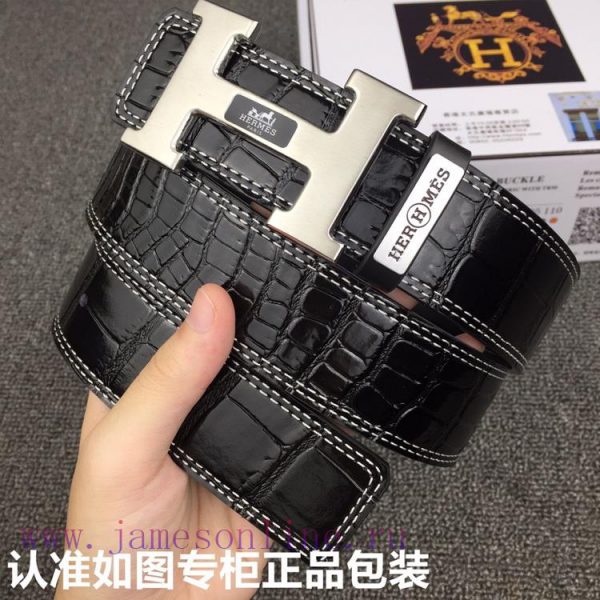 Hermes Hermes crocodile patternGrade: Italian imported 100% top layer cowhide, Hermes. Herm 4kadupto