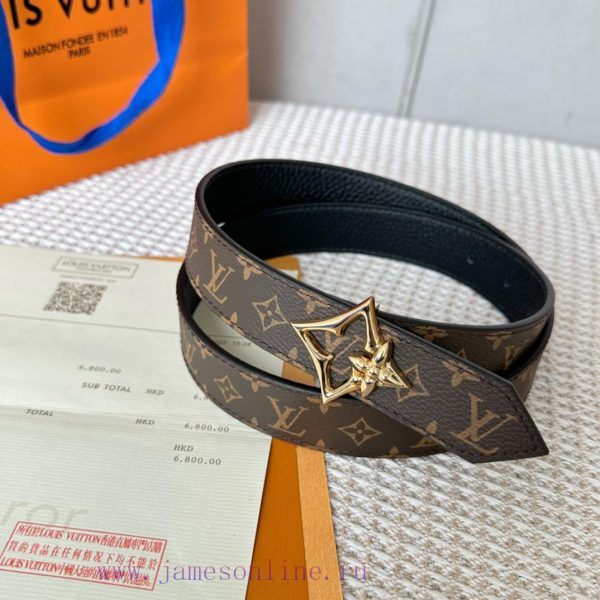 .  𝕃𝕠𝕦𝕚𝕤𝕧𝕦𝕚𝕥𝕥𝕠𝕟 Women's Classic Top Leisure Belt Width 30mm This timeless and elegant design jcf5wuro - Image 5