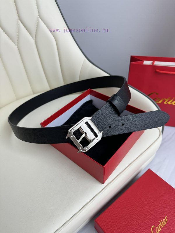 (Cartier) Double sided factory imported top layer cowhide, double-sided use, vacuum electrop wi5y4hq4 - Image 4