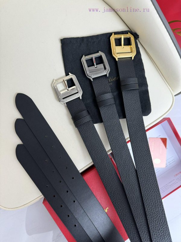 (Cartier) Double sided factory imported top layer cowhide, double-sided use, vacuum electrop wi5y4hq4 - Image 10