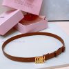 Miumiu ancient gold buckleWidth 2cmThis leather belt is an ideal choice to enhance the uniqu 8esghqsd
