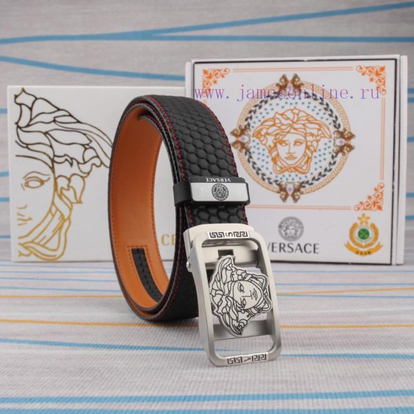 Belt and belt Versace automatic leather beltMen's belt material: 100% head layer cowhide bel jyhkb9yx - Image 8