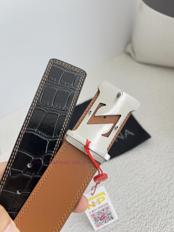 Jenny Ermenegido Zelma. Belt and beltPure steel material buckle, top layer cowhide buckle wi 7w4cirpa - Image 6
