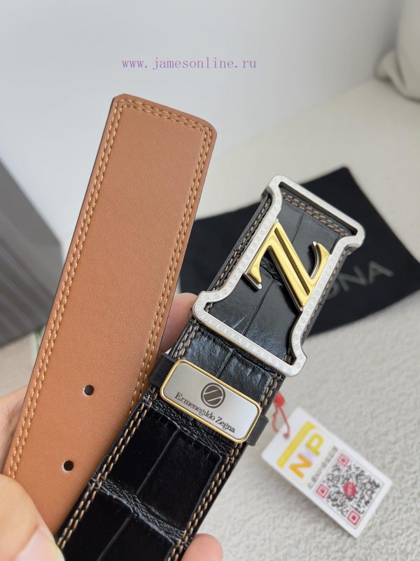 Jenny Ermenegido Zelma. Belt and beltPure steel material buckle, top layer cowhide buckle wi 7w4cirpa - Image 7