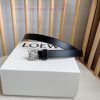 LOEWE's latest same style belt [Celebration] [Celebration] Smooth cowhide narrow belt with A vmtgtchr
