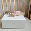 LOEWE's latest same style belt [Celebration] [Celebration] Smooth cowhide narrow belt with A esr9ys9j