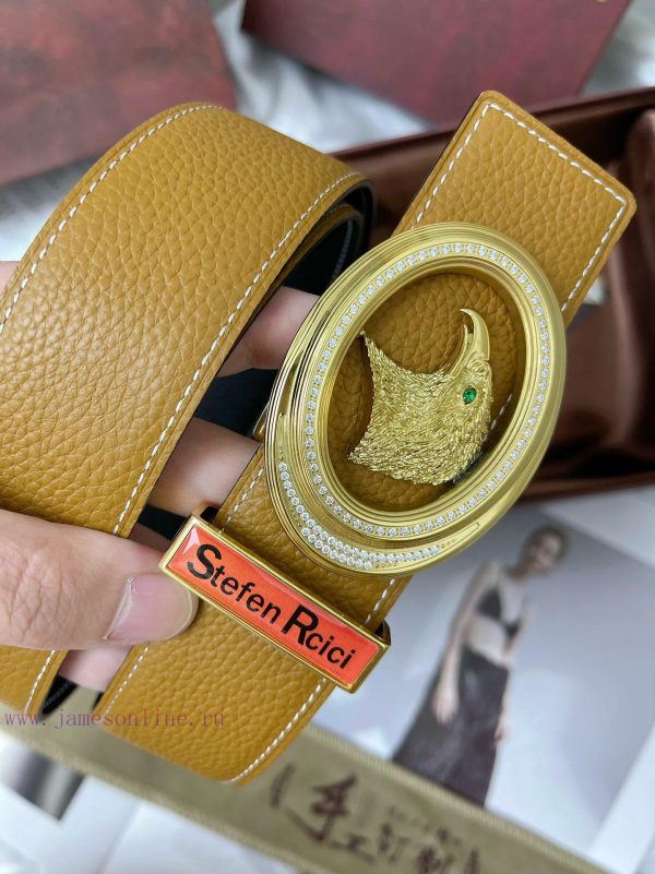 Belt Stefen Rcici Nitz ️Belt replica Private customized high-end supply versionImported orig vj47r79c - Image 3