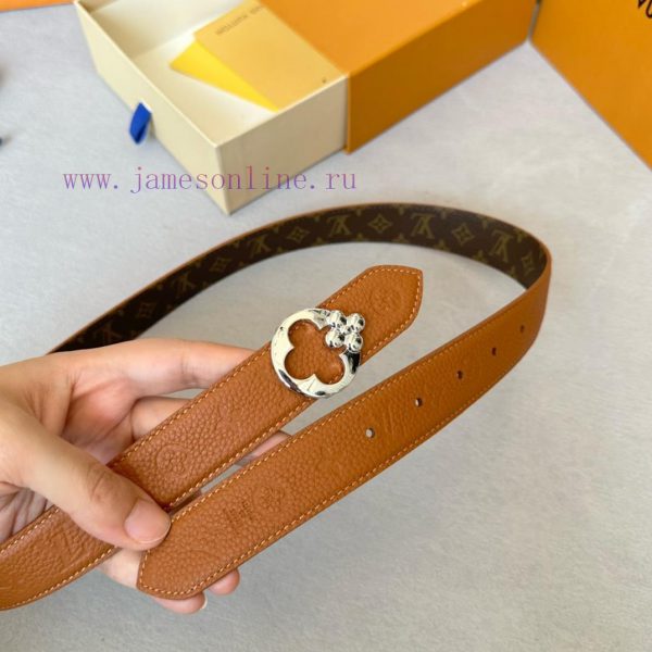 𝕃𝕠𝕦𝕚𝕤𝕧𝕦𝕚𝕥𝕥𝕠𝕟 Women's Classic Top Leisure Belt Width 30mm This timeless and elegant design is 6mr47kvt - Image 8