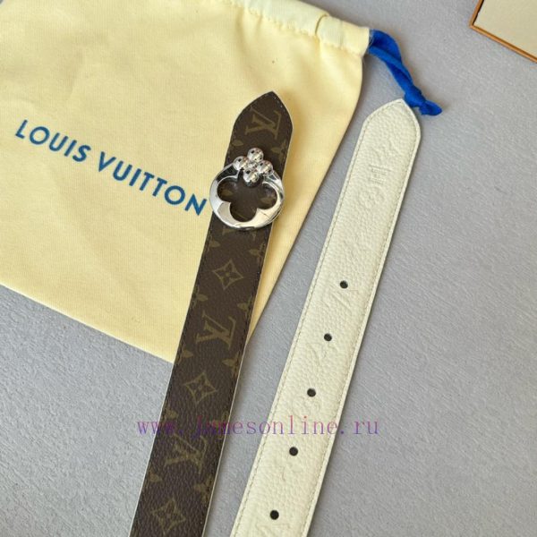 𝕃𝕠𝕦𝕚𝕤𝕧𝕦𝕚𝕥𝕥𝕠𝕟 Women's Classic Top Leisure Belt Width 30mm This timeless and elegant design is 5olpexa8 - Image 4
