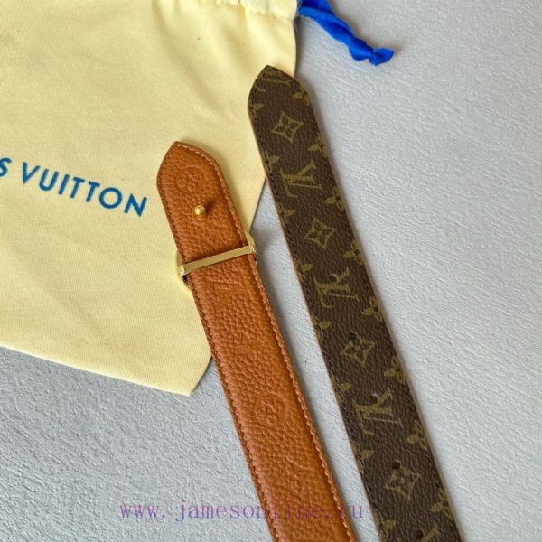 𝕃𝕠𝕦𝕚𝕤𝕧𝕦𝕚𝕥𝕥𝕠𝕟 Women's Classic Top Leisure Belt Width 30mm This timeless and elegant design is jenzjkea - Image 5