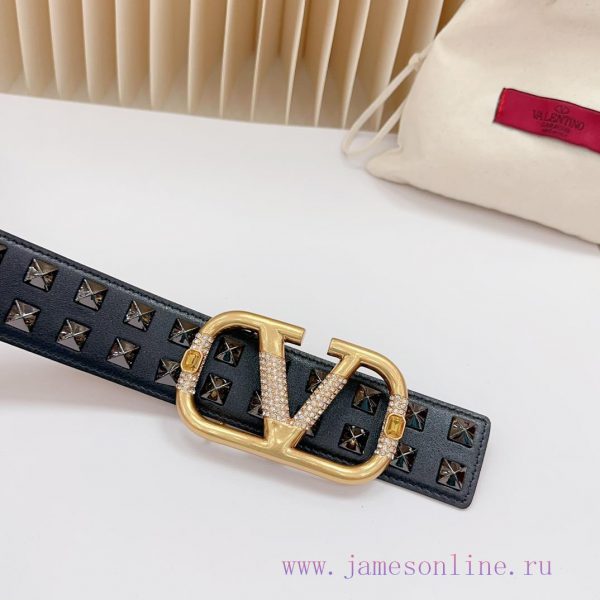 4.0cm Warren Classic Belt, double-sided top layer cowhide material, length 75.80.85.90.95.10 m9n9fj2b - Image 8