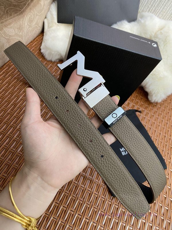 MontblancMaterial: Leather Belt with 100% Head Layer. The leather belt is guaranteed to be g wu9j9m34 - Image 6