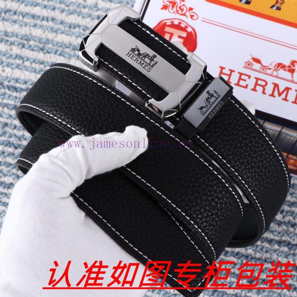Men's belt HermesMen's leather belt is made of 100% head layer cowhide, ensuring that the 24 uif6kzml