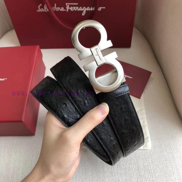 .  Paired with Ferragamo men's waist belt, with a body size of 4 3.5cm, made of imported ost rszx8rvm