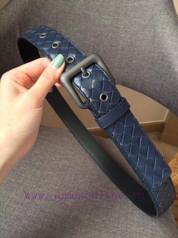 BV, Italian calf leather, hand woven, paired with classic needle buckle with a width of 3.5c sh8yxc5i