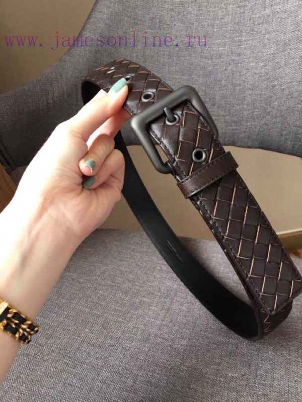 BV, Italian calf leather, hand woven, paired with classic needle buckle with a width of 3.5c wdcez5xj