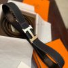 3.8cm, Hermes/Hermes Classic H brushed gold/palladium buckle, imported togo leather lining, 21s2bu6w