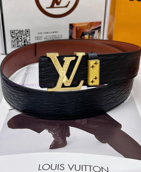 Belt LV Louis Vuitton's top tier replicaThe waistband is made of 100% cowhide, ensuring genu iavlbyn8 - Image 5