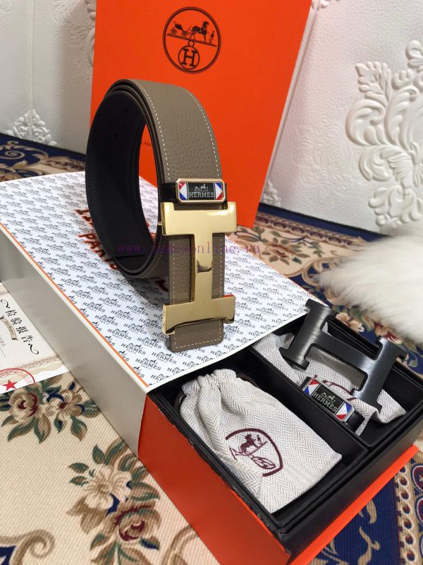 MADE IN FRANCEPurchase gift boxes with picturesHERME-S Double Buckle SetBuckle material: Two qczgut0x