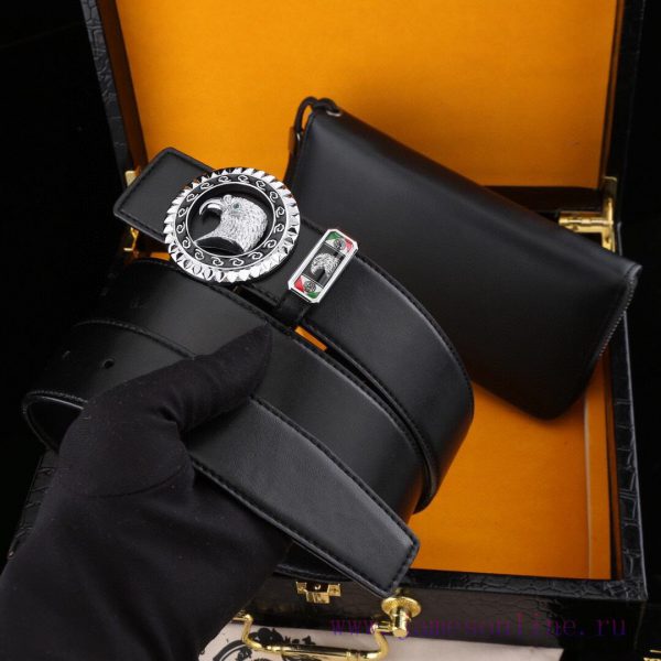 MADE IN ITALYWooden box with accompanying picturesSTEFANO RICC @ Belt+Wallet SetBuckle mater usnl97xj