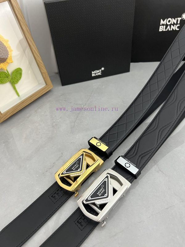 Montblanc Automatic BeltMaterial: Leather Belt with 100% Head Layer. The leather belt is gua psriuegh