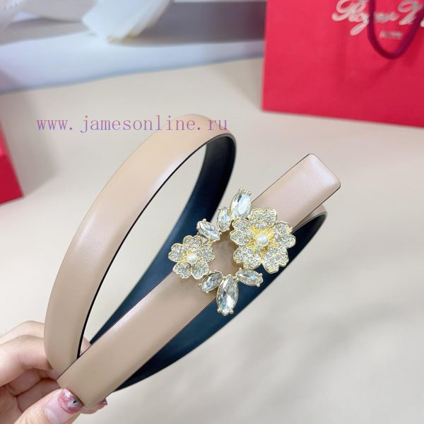 New 2.0cm Rv official website, double-sided original leather, buckle width 2.0cm... length 7 0g4pcun2 - Image 4