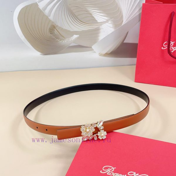 New 2.0cm Rv official website, double-sided original leather, buckle width 2.0cm... length 7 9gmnvc4n