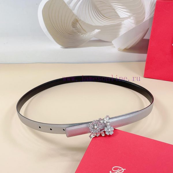 New 2.0cm Rv official website, double-sided original leather, buckle width 2.0cm... length 7 h3g5rzbj