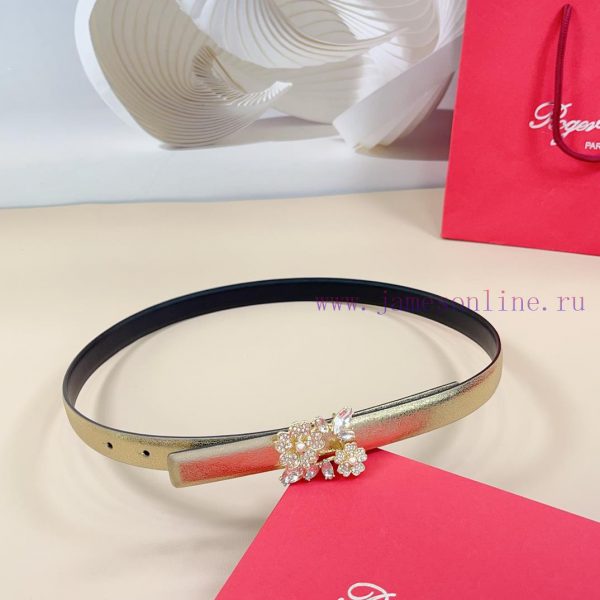 New 2.0cm Rv official website, double-sided original leather, buckle width 2.0cm... length 7 gnnhftj3