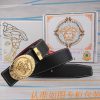 Belt belt Versace cowhide beltMen's belt material: 100% head layer cowhide belt, guaranteed cg9mg7xf