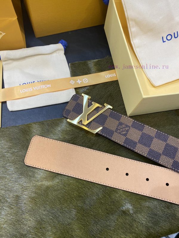 Belt and belt LV classic sand bottom Louis 4.0 CM unique design style simple and generous qu nra1c19y