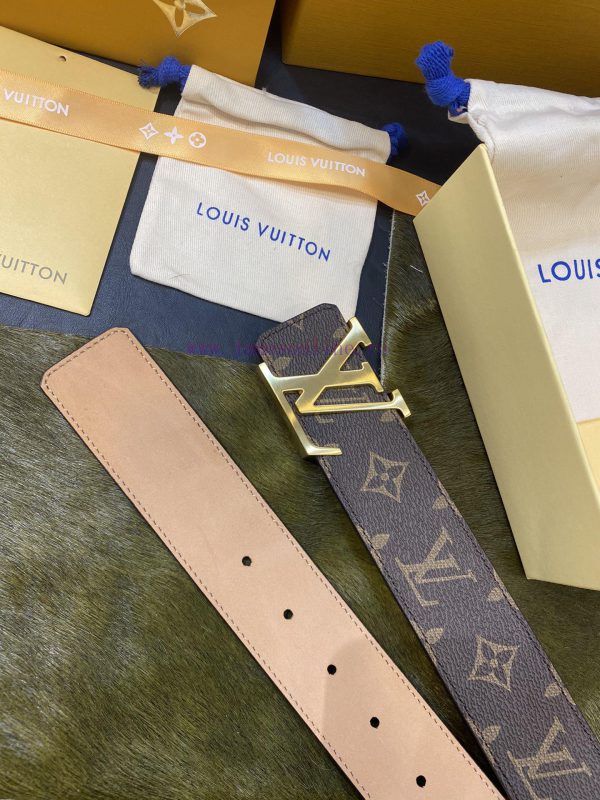 Belt and belt LV classic sand bottom Louis 4.0 CM unique design style simple and generous qu 48jo9d2l