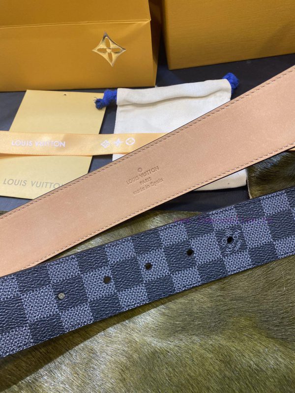 Belt and belt LV classic sand bottom Louis 4.0 CM unique design style simple and generous qu qixvyzu1 - Image 4