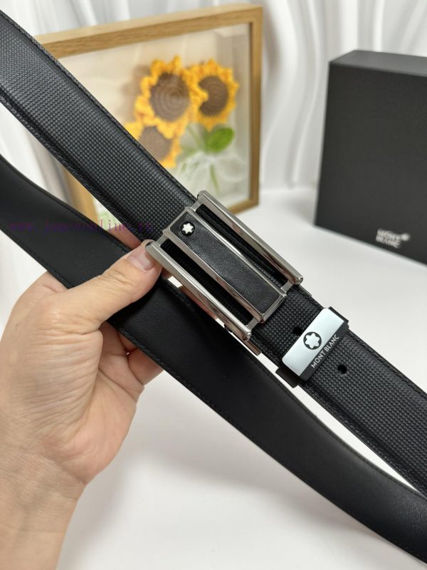 MontblancMaterial: Leather Belt with 100% Head Layer. The leather belt is guaranteed to be g m104qm23 - Image 5