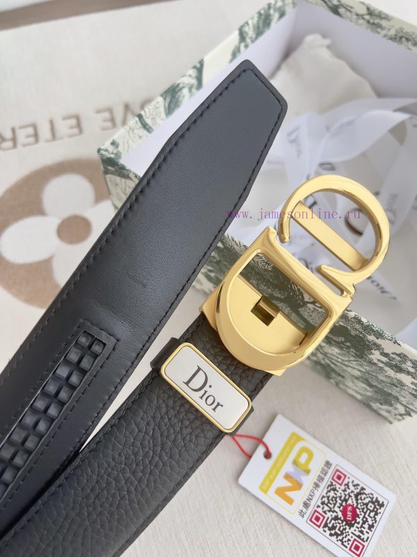 Dior Dior Belt ️ Automatic BeltAutomatic buckle, made of pure steel material, equipped with 189a8jh1 - Image 7