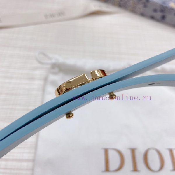 Comes with a complete gift box1.5cm official website new Dior belt double-sided plain weave, wv6dmg7y - Image 7
