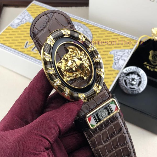 Double buckle head set can be fastened individuallyDelivery and Purchasing Gift BoxVERSACE D 42c12axj